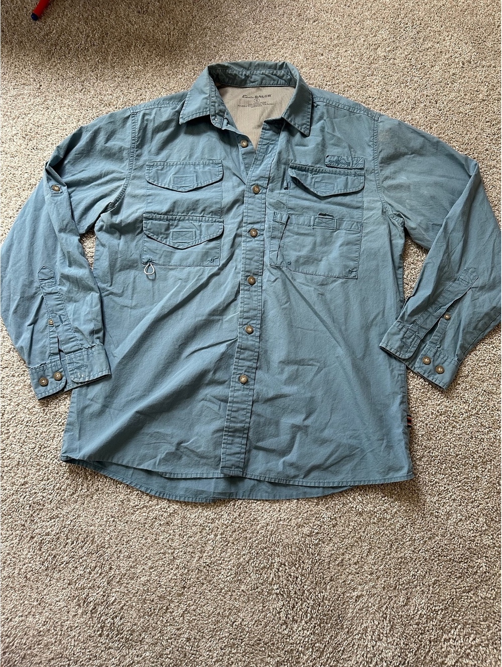Eddie bauer long sleeve button up shirt